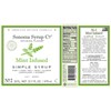 Sonoma Syrup Co. Mint Infused Simple Syrup 12.7 fl oz