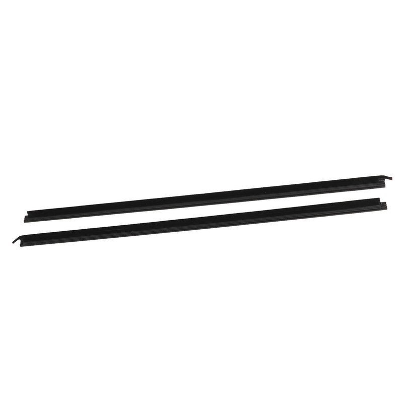 2Pcs Car Weatherstrip Window Seal 80821 01G00 Black Reliable Rugged