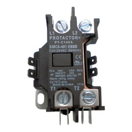 Protactor 1 Pole 40 AMP Heavy Duty AC Contactor Replaces Virtually All Residential 1 Pole Models