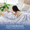 Herbs Ferns Printed Twin Sheet Set - Soft Boho Botanical