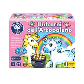 Orchard Toys Rainbow Unicorns - Educational Game to Adapt and Remember for Children from 3 to 5 Years (Italian Edition)