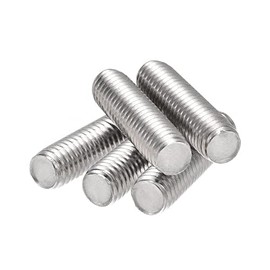 uxcell 15Pcs M8 x 30mm Fully Threaded Rod 304 Stainless Steel Right Hand Threads