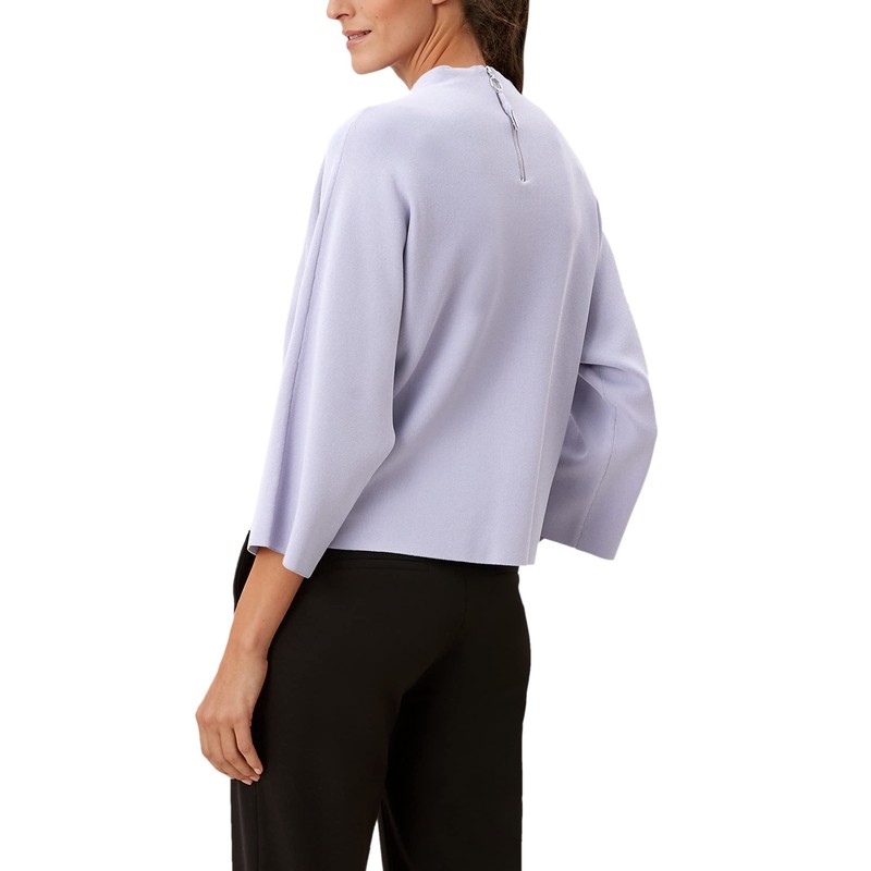 s.Oliver BLACK LABEL Women's Long Sleeve Loose Fit Pullover Sweater,