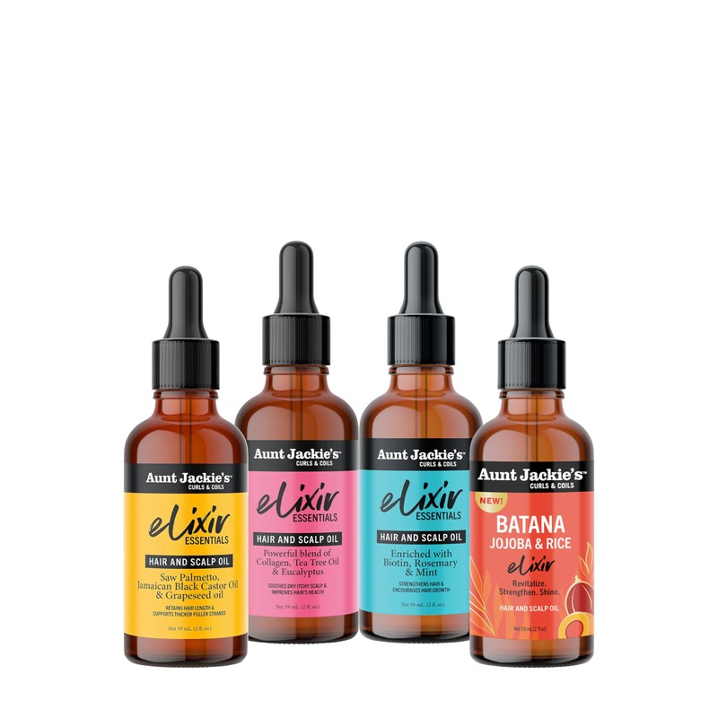 Aunt Jackie's Elixir Collagen & Tea Tree Oil Hair &