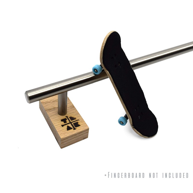 Teak Tuning Round Fingerboard Rail - Standard Edition - Silver