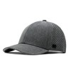 melin A-Game Hydro, Heather Charcoal, Men’s Performance Snapback Hats, Water-Resistant