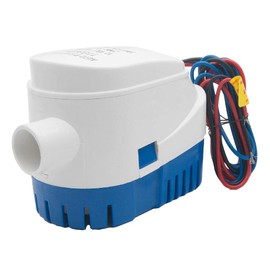 TOTMOX 12V 1100GPH Automatic Bilge Pump for Boats, Yachts, Motorhomes, Caravans, Ponds, Pools, Spas, Quiet Automatic Bilge Pump with Float Switch