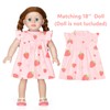 ICOSY Matching Doll & Girls Nightgowns Clothes Girls Pajamas Sleepwear