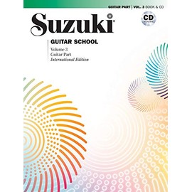 Suzuki Guitar School, Vol 3: Guitar Part, Book & CD