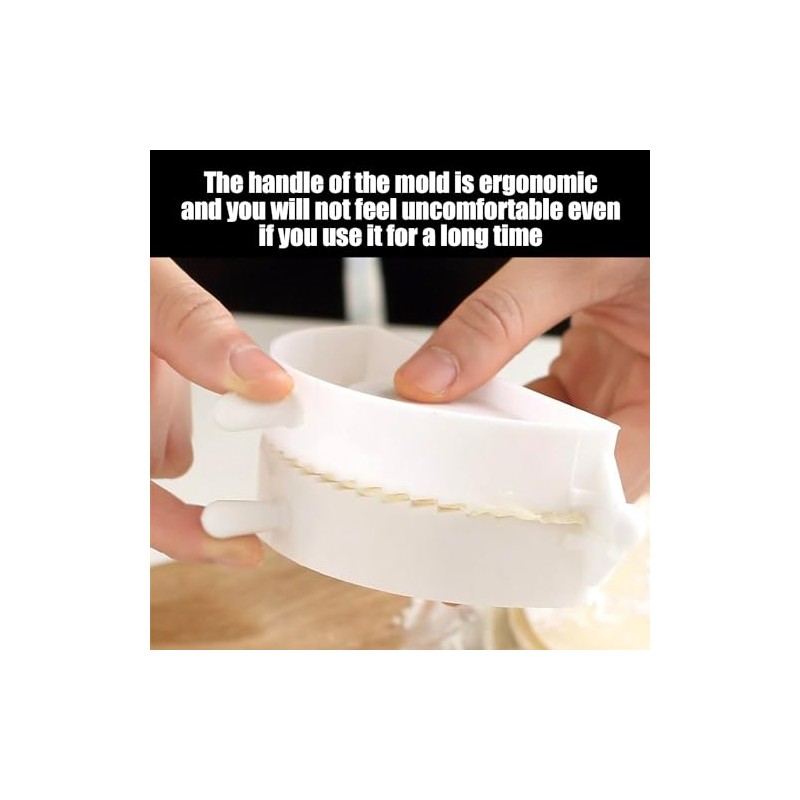 3 Pieces Dumpling Mold, Dumpling Mold Set, Dumpling Clamp Mold,