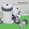 Pool Hose Adapter Replacement Hose Adapter with Collar for Threaded
