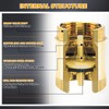 BHHTBB Brass Check Valve 1 1/2 Inch DN40 Backflow Preventer