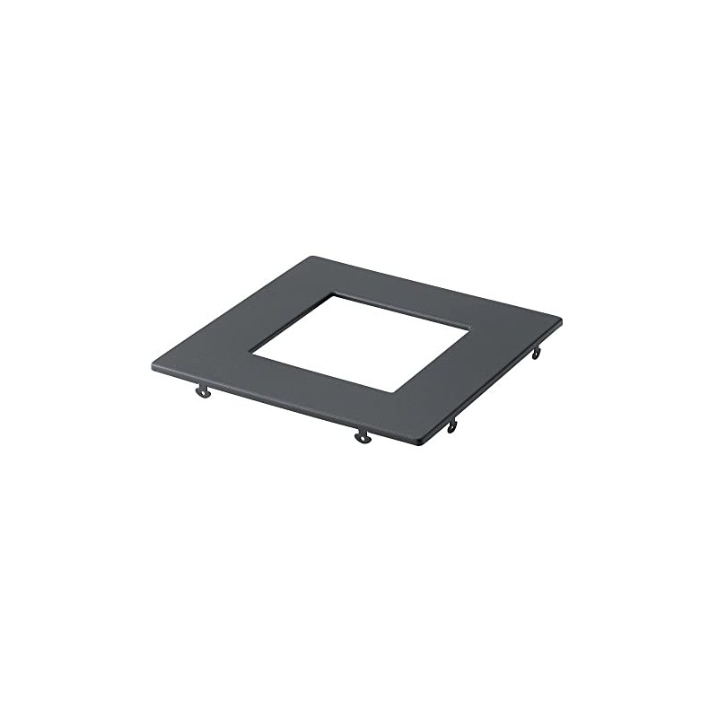 Kichler Direct-to-Ceiling Slim Decorative Trim 6 inch Square Textured Black