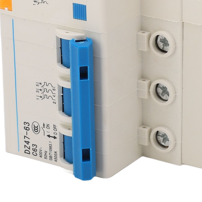 Circuit Breaker 3P and N MCB DIN Rail Mount 4500A