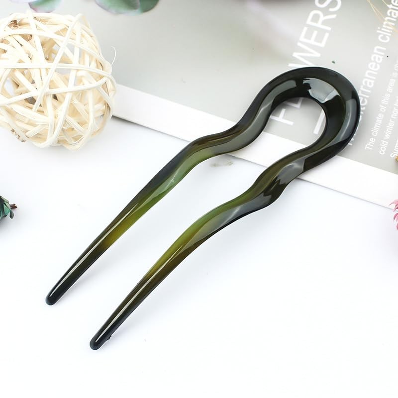 Nakanoya AMUP29 (03) U Pin, Plastic, Resin, U-shaped Comb, Hair