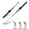Retractable Golf Swing Training Aid with Rhythm Click Sound Golf