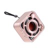 Portable Wireless Bluetooth Speaker 5W Transparent Mechanical Armor Style Small