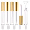 CAIYA 5PCS Empty Lip Gloss Tubes, 10ml Empty Lip Glaze