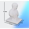 Naturalspring Julius Caesar Pen Holder | Bust Statue Pen Holder