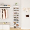 MUAHRCE 10-Tier Tall Shoe Rack for Closet, Entryway, Adjustable Sturdy