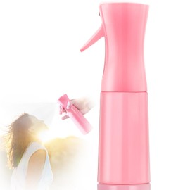 Leaflai Empty Spray bottles, Continuous Spray Bottle for Hair, Spray Water Bottle Fine Mist Refillable, Skin Care, Showering Pets, Planting, travel, Home & Cleaning (Pink)