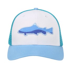 HDE Trucker Hat - Gorra de rendimiento al aire última intervensión Snapback Adventure para hombres, Arctic Char, Talla única