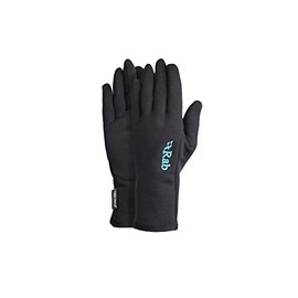 Rab Women's Power Stretch Pro Gloves, Black, M