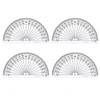 Plastic Protractor 180 Degree Math Protractors 4 inch Math Geometry