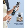 Reemix Immersion Blender, 5 in 1 Hand Blenders, 1000W Copper
