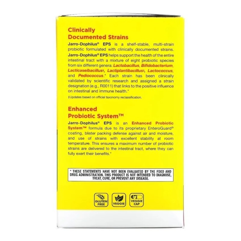 Jarro-dophilus® Eps Es Un Probiótico De Múltiples Cepas Con Enhanced