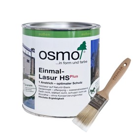 Pfahler Osmo HS Plus Oak 9241 Transparent 0.75 L Tin + Surface Brush