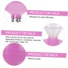 FOMIYES 3 Sets Cone Applicator Dropper Bottle for Hair Dye