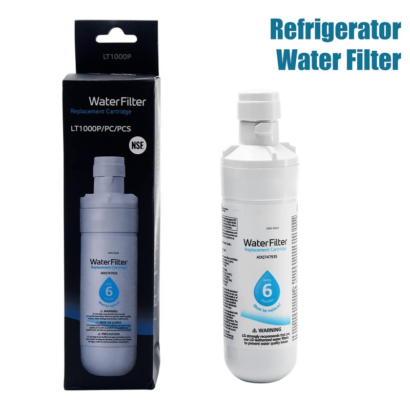 Water Filter Replacement, LT1000p Replaceable Fridge Water Filter Home Remover,