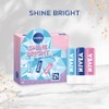 Nivea Shine Bright Lip Care Gift Set - Rose, Hydro