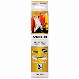 Ohm Electric OHM AV Cord 1S2P-1S2P2MV VIS-C20S2R-K