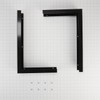 Whirlpool W10164739 Genuine OEM Side Panel Kit For Microwaves, Black