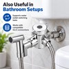 3-Way Water Diverter Valve for Bathroom Shower & Faucet –