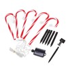 Christmas Candy Cane Lights 1 for 5 IP65 Waterproof 8