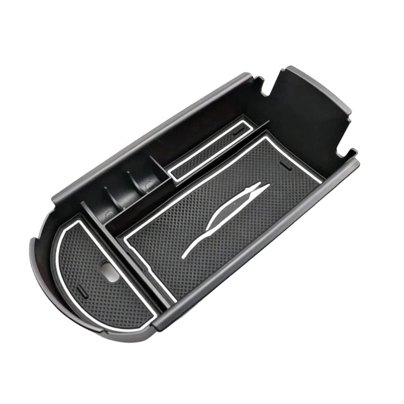 Riloer Center Console Armrest Box Tray, Center Console Armrest Box