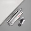 Adjustable Zinc Alloy Automatic Door Closer with Arm & Screws