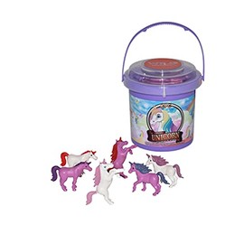 Wild Republic Adventure Bucket Mini Unicorn Gift for Kids Sand Toy Figures Sensory Toy