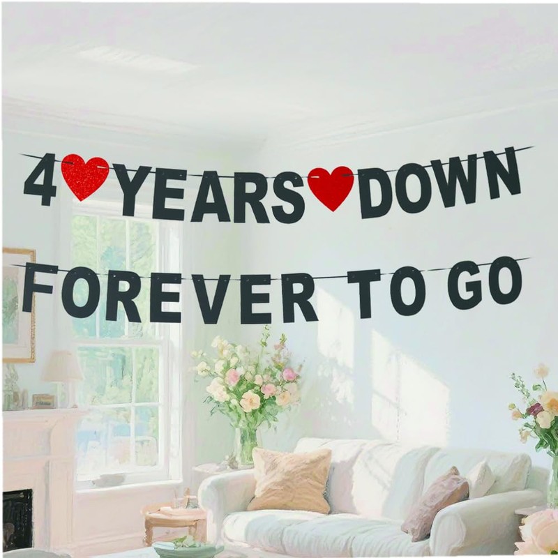4 Years Down Forever To Go banner-cheers to 4 Years