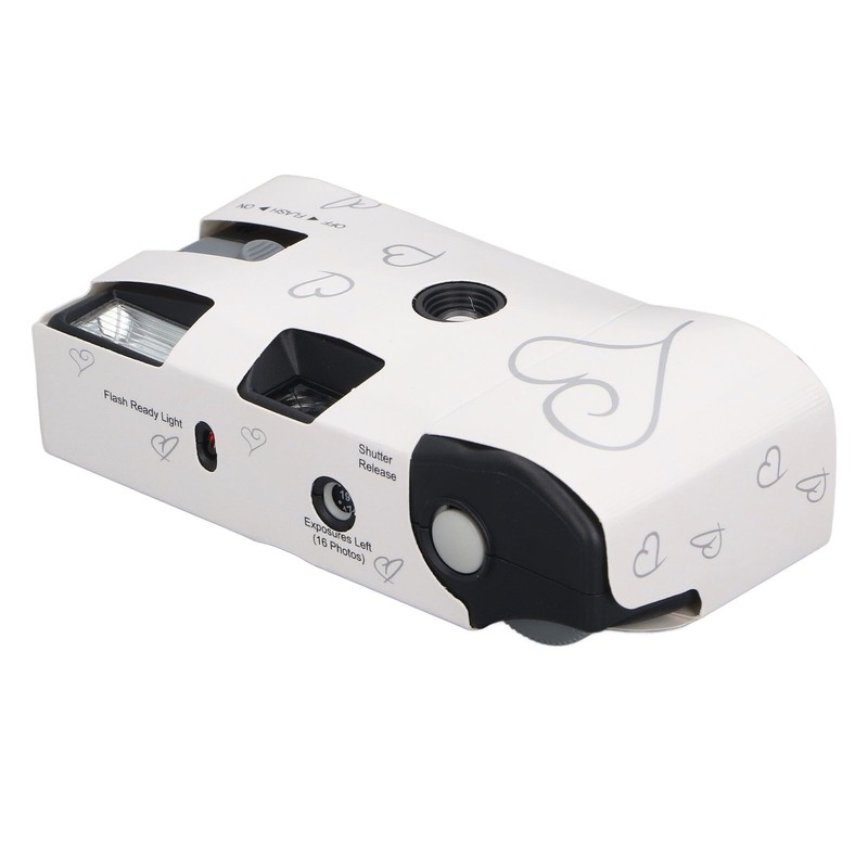 Film Camera, Advance Wheel Single Use Camera for Wedding