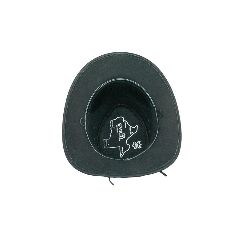 Black Jungle Reedley Leather Hat, Classic Western Hat, Cowboy Hat,