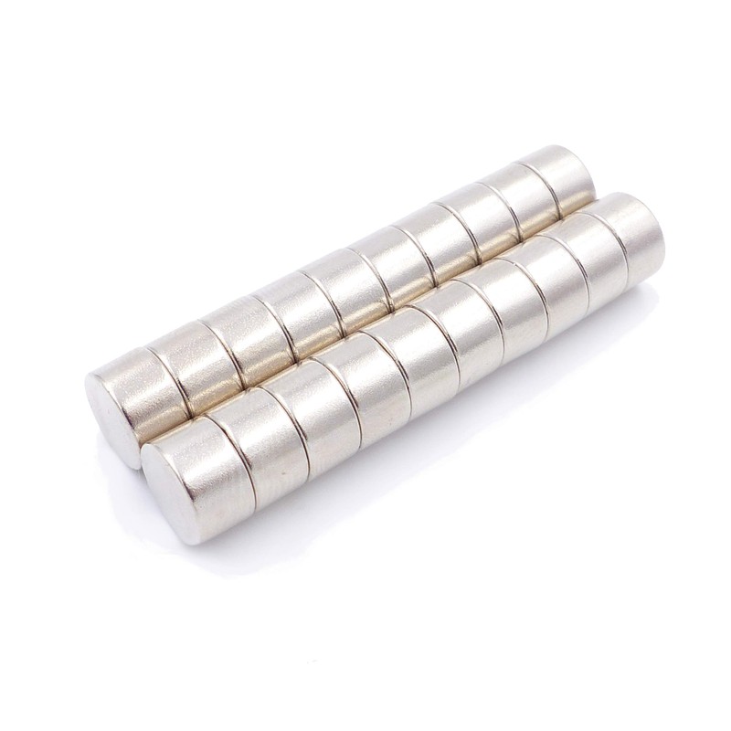 Brudazon 25 Mini Disc Magnets 10 x 6 mm N52