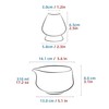 TEANAGOO Matcha Schale mit Ausgießer,Keramik Matcha Schale und Schneebesen Halter,2
