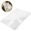 COHEALI Page Magnifying Sheet Lightweight Optical Plastic Lens Bookmark Flat