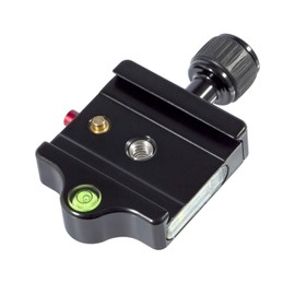 SIRUI MP-20 Quick-Release Base 1/4-Inch and 3/8-Inch for SIRUI and Arca-Swiss Plates / 78 x 56 mm / 78 g / Aluminium Black