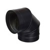 DuraVent DuraBlack 6 Inch 24 Gauge 430 Stainless Steel Easy