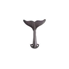 CGB Giftware Whale Iron Coat Tail Hook | Hallway | Home Accessory | From The Ironworks Range | GB03624